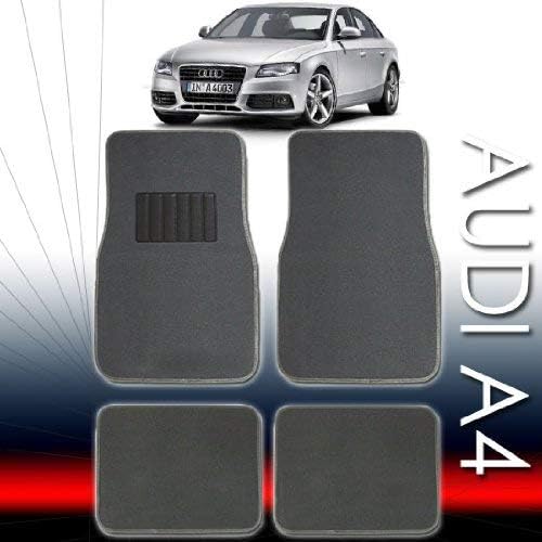 QULAITY Universal Carpet CAR Floor MATS Set for Audi A4 with an AIR FRESHENER