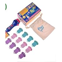 Simply Works Imports Kids Projector Flashlight| Fun Toy for Toddlers| Storybook Torchlight| Click and See Projector Toy| 12 Slides 96 Pictures