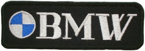 BMW Motorcycles Tag Bike Vintage Racing Car Sew Iron on Patch PB03