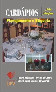 Livro Cardápios Planejamento e Etiqueta (Série Soluções)