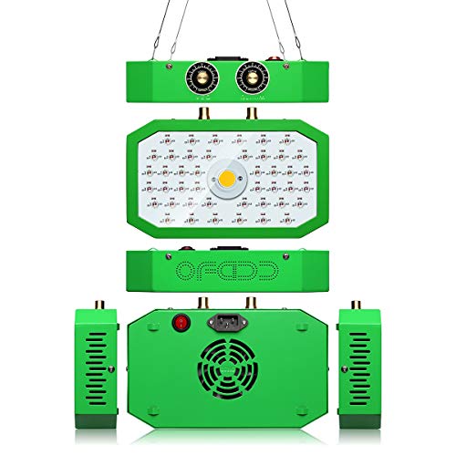 1000W LED Grow Light with 3 Light Mode Full Spectrum COB Plant Lights for Indoor Plants with Adjustable Hanging Ropes Growth Lamp for Hydroponic Greenhouse Veg and Flower