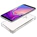 ZeKing Galaxy J6 Plus Case, Crystal Clear Soft Silicone TPU with Four Corner Bumper Protective Case Cover for Samsung Galaxy J6 Plus (Transparent)