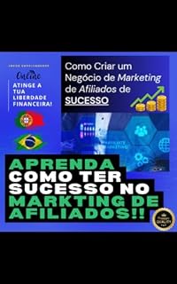Livro Como Criar um Negócio de Marketing de Afiliados de Sucesso