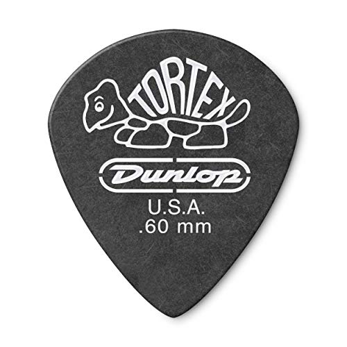 Jim Dunlop Dunlop 482R.60 Tortex® Pitch Black Jazz III, .60mm, 72/Bag