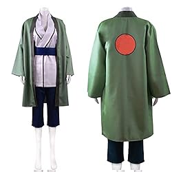 Tsunade Cosplay Costume Coat Halloween Outfit