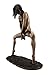 Veronese Design Bronzed Finish Nude Woman Spread Pose Statue Erotic Art