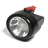 Kohree Wireless 1W KL2.5LM Portable 3000LUX LED Miner Light Perfect for Mining Hunting Fishing Camping Hiking Cycling Waterproof IP65
