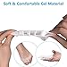 Toe Separator - Phileex Gel Toe Stretcher - Forefoot Cushion for Foot Pain Relief - Prevent Calluses and Blisters - Unisex