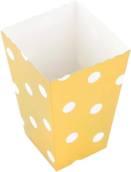 Vikenar 60PCS Rayado Estilo Palomitas Bolsas Cajas Placer for ...