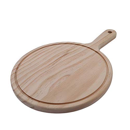 Pizza Tools Wooden Pizza Pan Board Round With Hand Baking Tray Stone