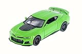 Kinsmart 2017 Chevrolet Camaro ZL1, Green 5399D - 1/38 Scale Diecast Model Toy Car but NO BOX