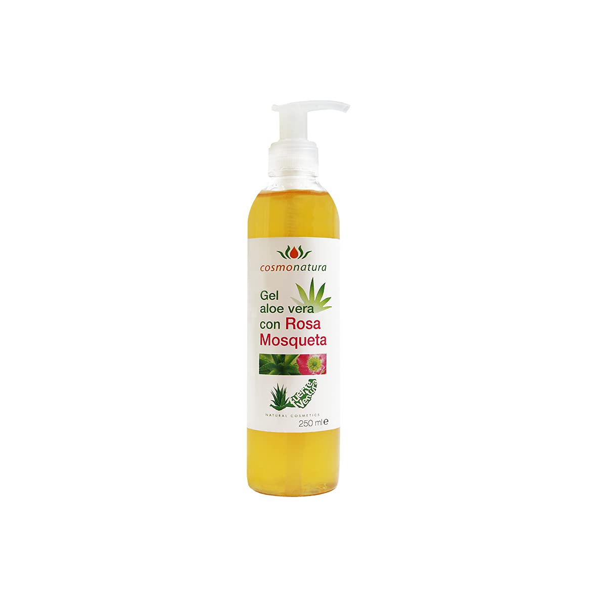 100% Aloe Vera Gel + Wild Rose Oil 250 ml