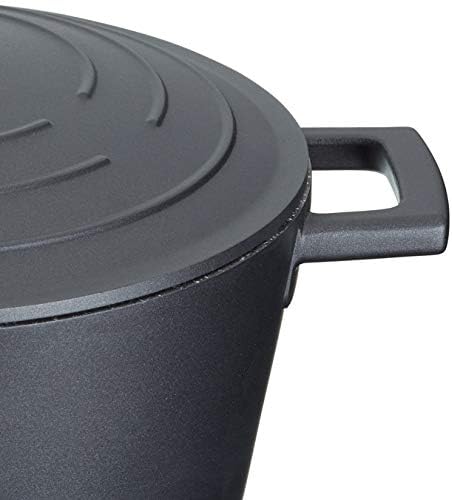 MasterClass Casserole Dish with Lid, Large 5L/28 cm, Lightweight Cast Aluminium, Induction Hob and Oven Safe, Black - Image 5