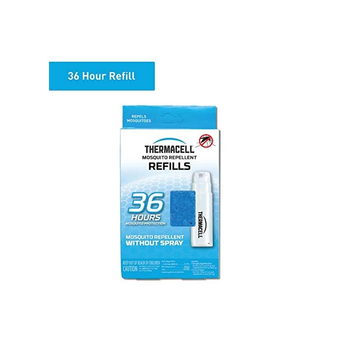Thermacell Mosquito Repellent Refills, 60-Hour Pack; Contains 15 Repellent Mats, 5 Fuel Cartridges; Compatible with Any…