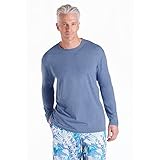 Coolibar UPF 50+ Men's Long Sleeve Everyday T-Shirt - Sun Protective