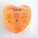 X-Haibei 8-inch Heart Shaped Cake Pan Chocolate Jello Baking Shallow Tray Silicone Mold Valentine's Gift