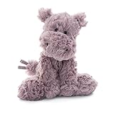 Jellycat Squiggle Hippo Stuffed Animal, Small, 9 inches