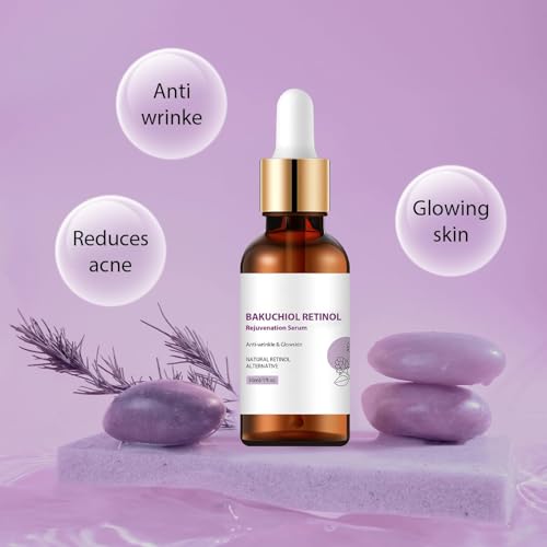 Lboylove® 2 Pcs Bakuchiol Retinol Serum, Rejuvenation Serum For Anti-Wrinkles And Glowskin, Face Men & Women