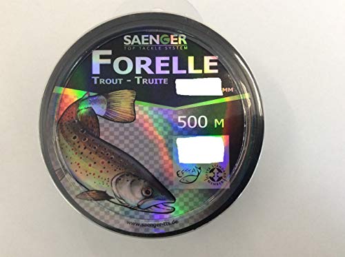 Specitec Fil de Peche monofil pour poisson anguille,perche,bateau cabillaud, truite, carpe, poisson blanc, brochet…