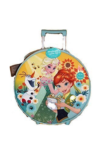 Frozen Fever Light Up Rolling Luggage