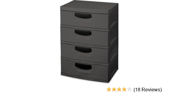 Mobel Wohnen Sterilite 4 Drawer Cabinet Storage Organizer Heavy