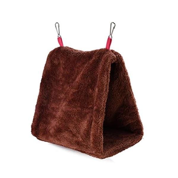 lffopt Gabbia per Criceti Amaca Gatto Amaca per Uccelli Nido di Uccelli Caldo Amaca da Gabbia per Animali Domestici…