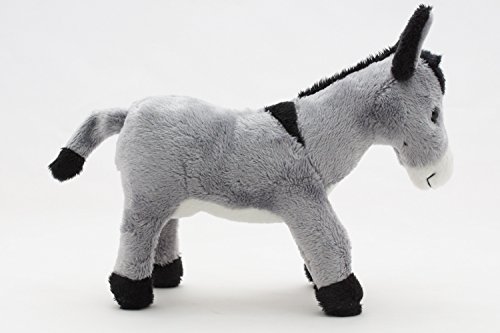 Kuscheltiere.biz Esel Felix Grauesel Eselchen 21 cm Plüschtier – Bild 3