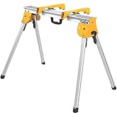 DEWALT Miter Saw Stand, Heavy Duty with Miter Saw Mounting Brackets (DWX725B),Silver