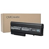 OMCreate 9-Cell Battery for HP EliteBook 8440P 6930P 8440W Compaq 6730B 6735B 6530B ProBook 6440B 6445B 6540B 6545B, fits P/N 482962-001 HSTNN-UB69-12 Months Warranty