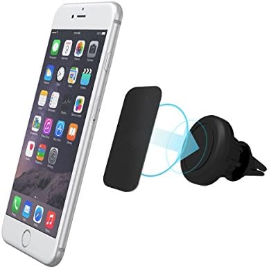 Car Mount, SCYA Air Vent Magnetic Car Mount, Universal Phone Holder for iPhone 6s/6/Se/6 Plus, Samsung Galaxy, LG G5, Nexus, Moto, HTC, Sony, Nokia and Other Smartphones (Black)