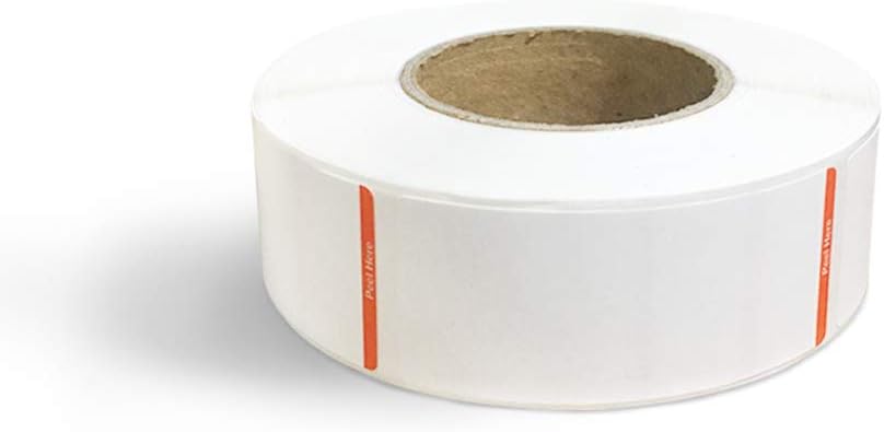 500 Pieces Removable Sticker Printing 1 x 2 Inch Refrigerator Freezer Food Sticker Labels Design