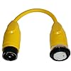 Furrion-FP5055-SY-Yellow-50-Amp-125V-Female-to-50-Amp-125250V-Male-Pigtail Furrion-FP5055-SY-Yellow-50-Amp-125V-Female-to-50-Amp-125250V-Male-Pigtail