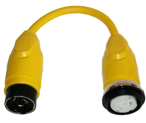 Furrion-FP5055-SY-Yellow-50-Amp-125V-Female-to-50-Amp-125250V-Male-Pigtail Furrion-FP5055-SY-Yellow-50-Amp-125V-Female-to-50-Amp-125250V-Male-Pigtail