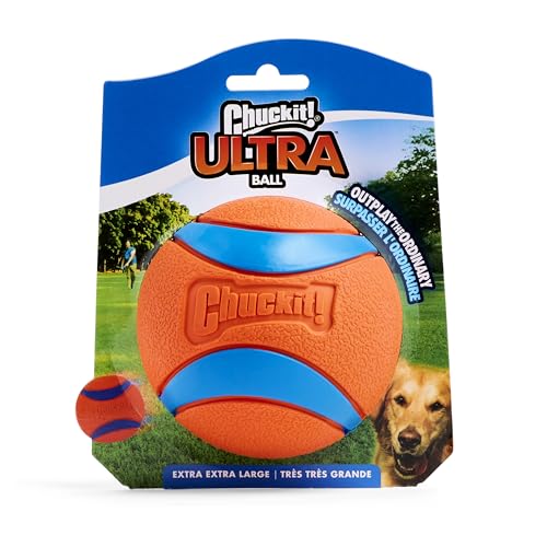 Chuckit! 170501 Ultra Ball, Pitcher Compatible Dog Ball, XXL