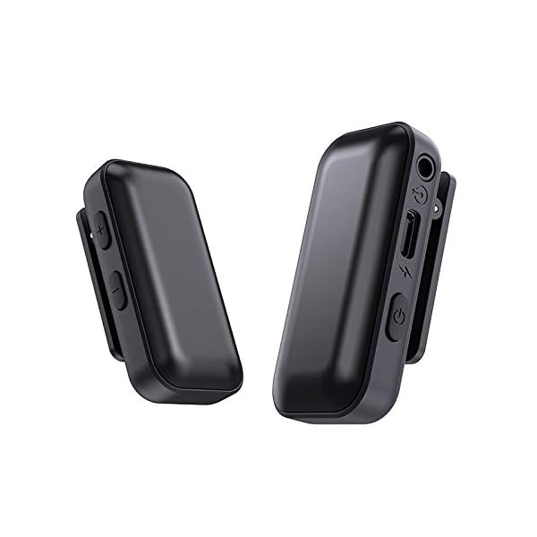 Wireless Mikrofon, Funkmikrofon UHF (Mit Sender Und EmpfäNger), Wireless Microphone Beruf Lavalier 60m ÜBertragung…