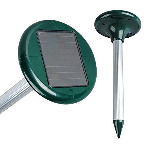 Solar Mole Repeller Gopher Repellent for Lawn Garden Yards (Pack of 2) Solar Mole Repeller Gopher Repellent for Lawn Garden Yards (Pack of 2)