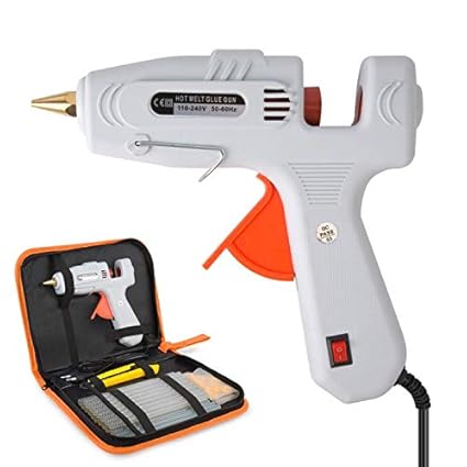 Pitaya Pistola Colla A Caldo Con Custodia Commutabile 100w 60w Pistola Per Colla Con 20pcs 10mm X 185mm Colla A Colla Per Craft Hobby Art
