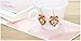 Neoglory Heart Crystal Drop Earrings Rhinestone Platinum Plated Fashion Christmas Gifts
