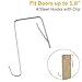 Hanging Laundry Hamper with 3 Detachable Bags, Easily Turn into Easy-to-Carry Laundry Sack, Over-The-Door Steel Hook Included (17.7” x 43”)