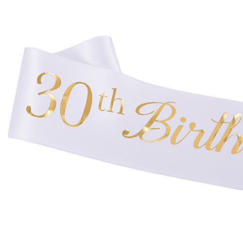 30Th Birthday Queen Sash Gifts Party Favors Supplies & Decorations