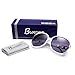 BVAGSS Sunglasses Women Oversized Fashion UV Protection WS008 (White Frame, Gray Lens)