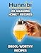 Hunnibi Acrylic Honey Dispenser, No Drip Syrup Dispenser Jar with Stand