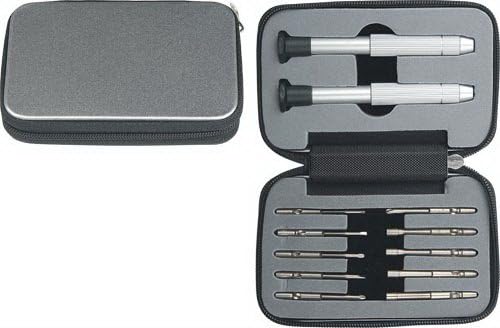 Pocket Screwdriver Set with Zipped Box and 11 Blades