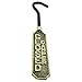 Solid Brass Metal Open/Closed Fireplace Damper Sign Hanging Flue Pull Hook
