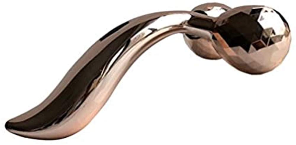 Face-Roller Body-Firmer Jawline-Remover Manuual Massager Gold (Gold)