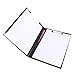 Eagle Plastic Clipboard Folder, Letter Size, 9.84Ã—11.97-Inch, Pack of 6, Black