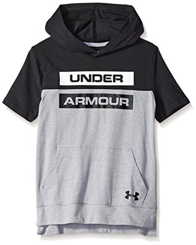 Camiseta de manga corta con capucha Under Armour sportstyle para niños