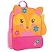 Stephen Joseph Girls Sidekick Fox Backpack and Lunch Pal with Flower Zipper Pull