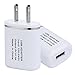 Mchoice US Plug Wall USB Charger + Type-C USB Cable Charging Set for ZTE Zmax Pro Z981/Google Pixel XL (Silver)