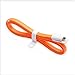 Micro USB Cable, VOJO® Trim [Orange] 4ft Premium Micro USB Cable High Speed USB 2.0 A Male to Micro B Sync and Charging Cables for Samsung, HTC, Motorola, Nokia, Android, and More
